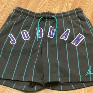 JORDAN MENS BROOKLYN FLEECE DIAMOND SHORTS ELASTIC waist DRAWSTRING SZ.L/36X7